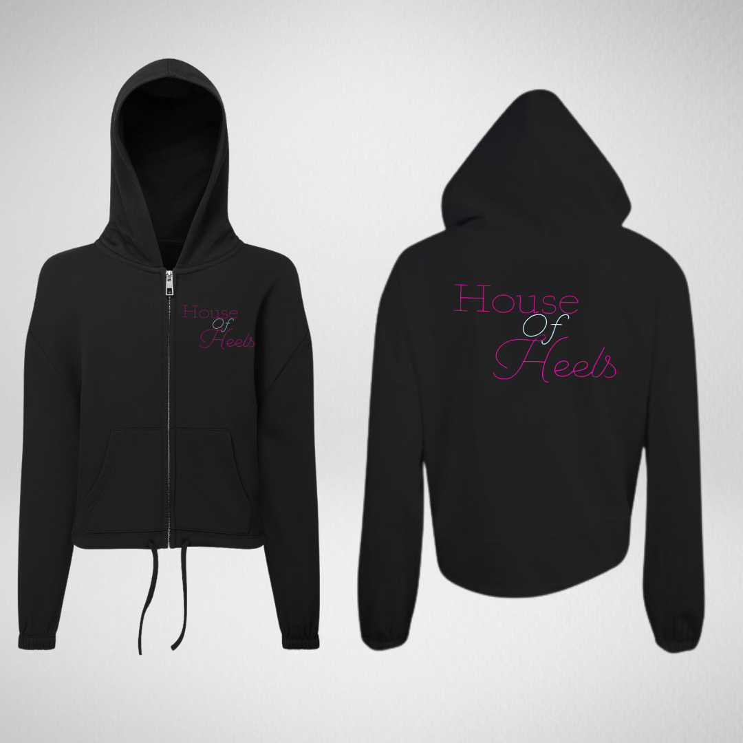 House Of Heels Oversized Cropped Zip