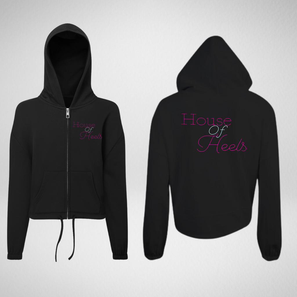 House Of Heels Oversized Cropped Zip