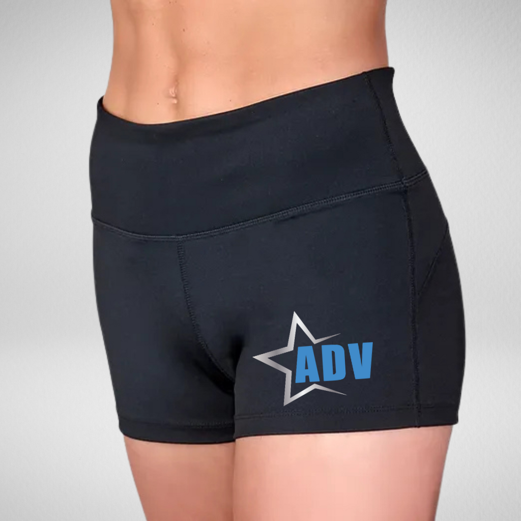 ADV Dance Academy High Waisted Dance Shorts