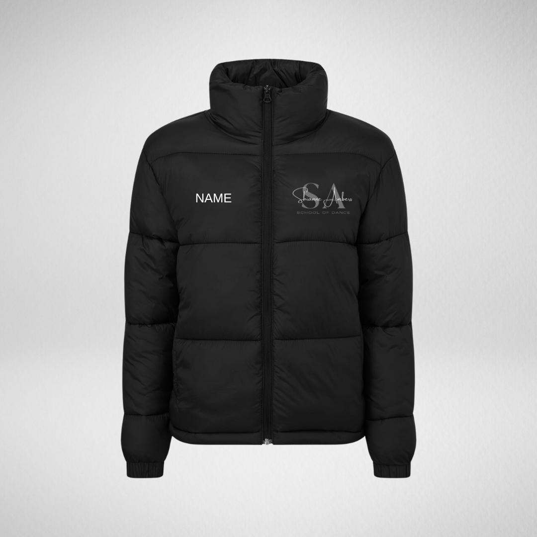 Shianne Ambers School Of Dance Ladies Puffer Jacket