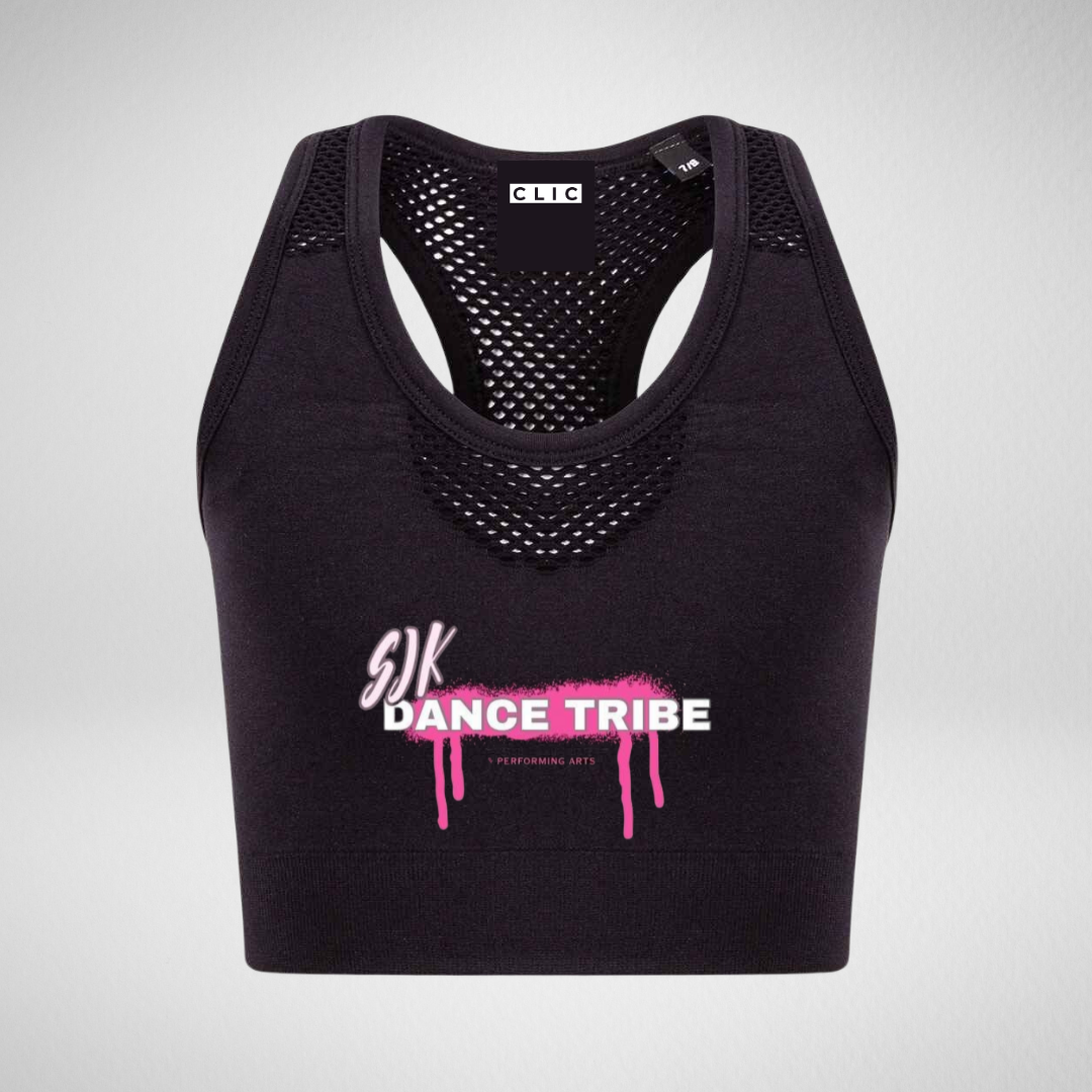 SJK Dance Tribe Seamless Crop Top