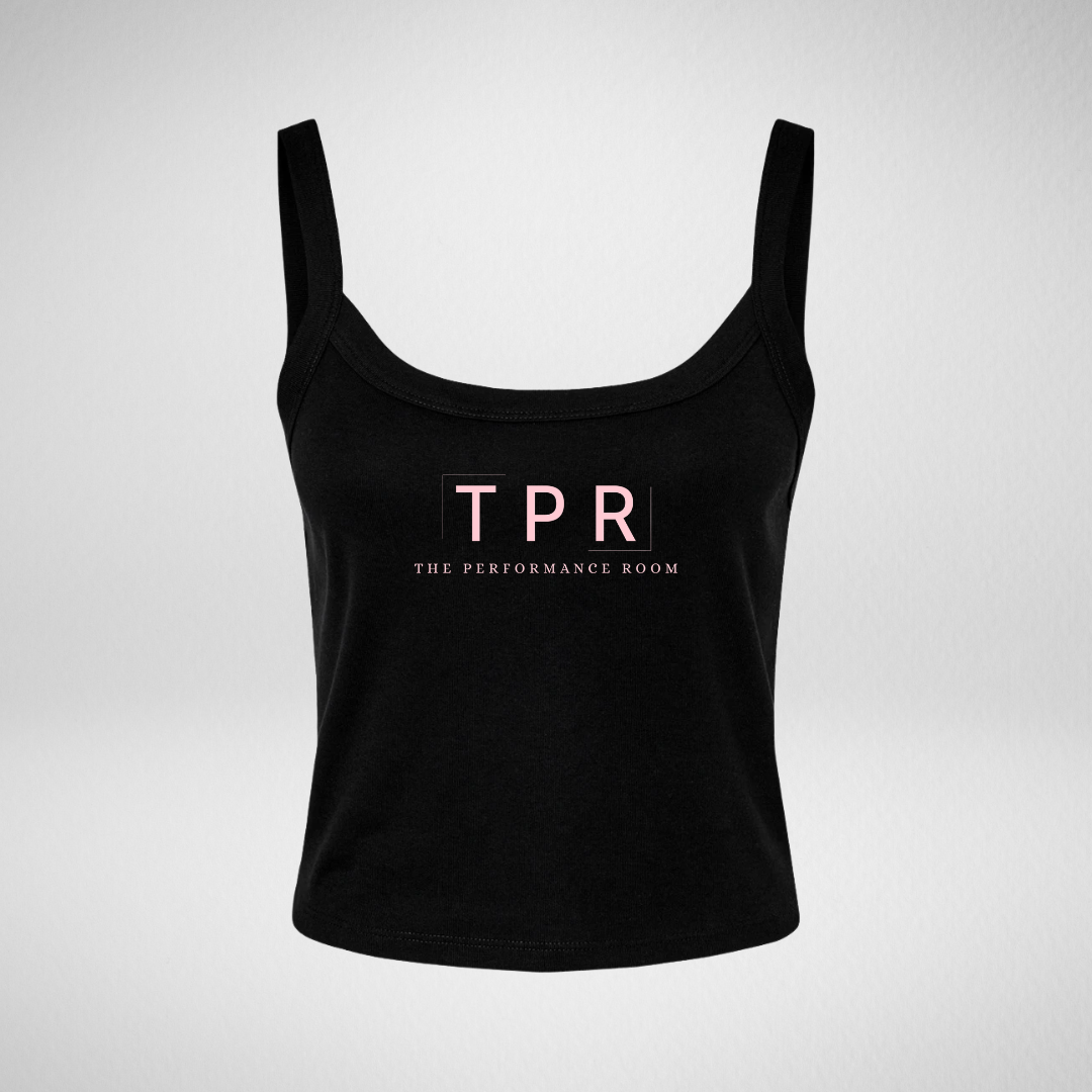 The Performance Room Spaghetti Strap Tank