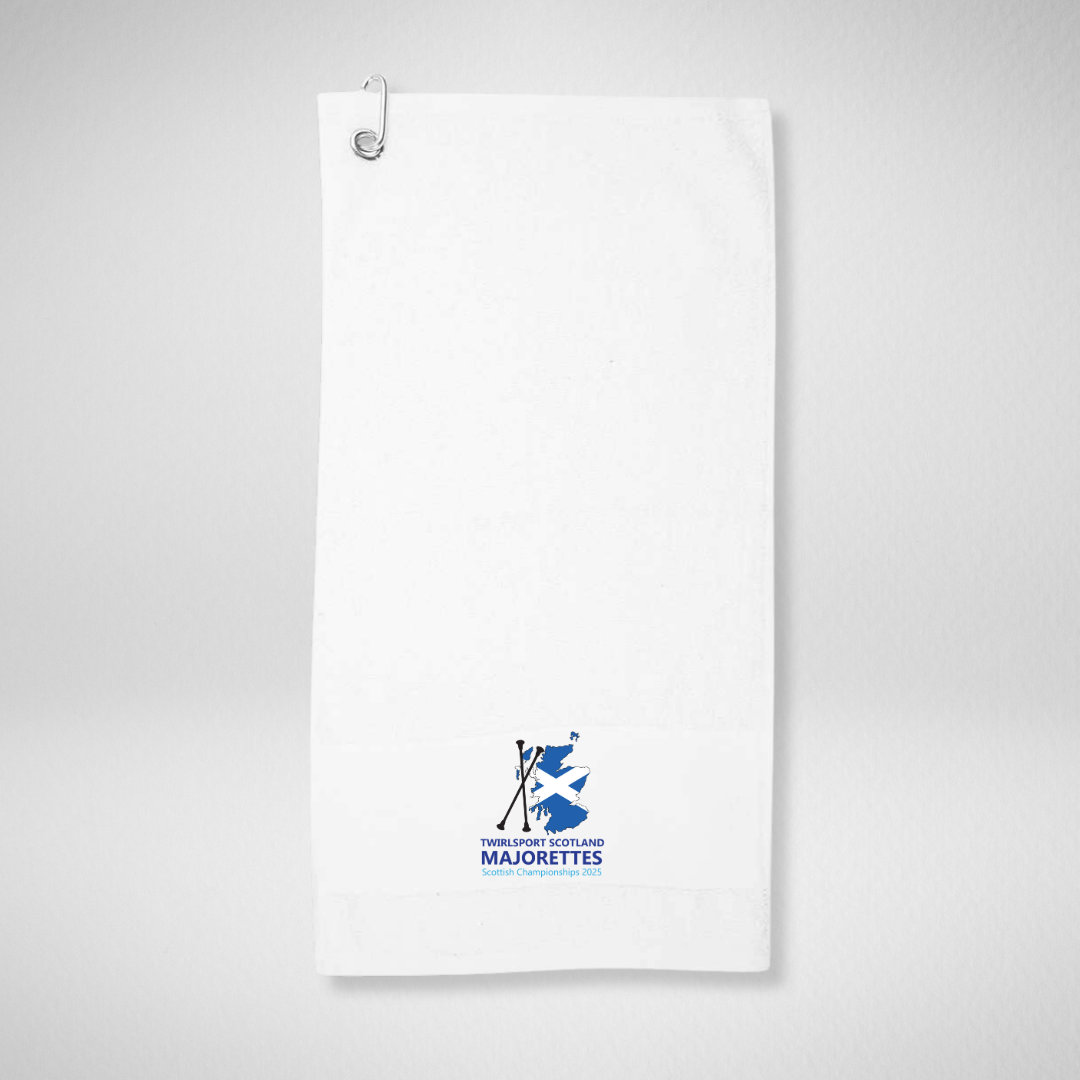 TwirlSport Scotland Majorettes Scottish Championships 2025 Towel