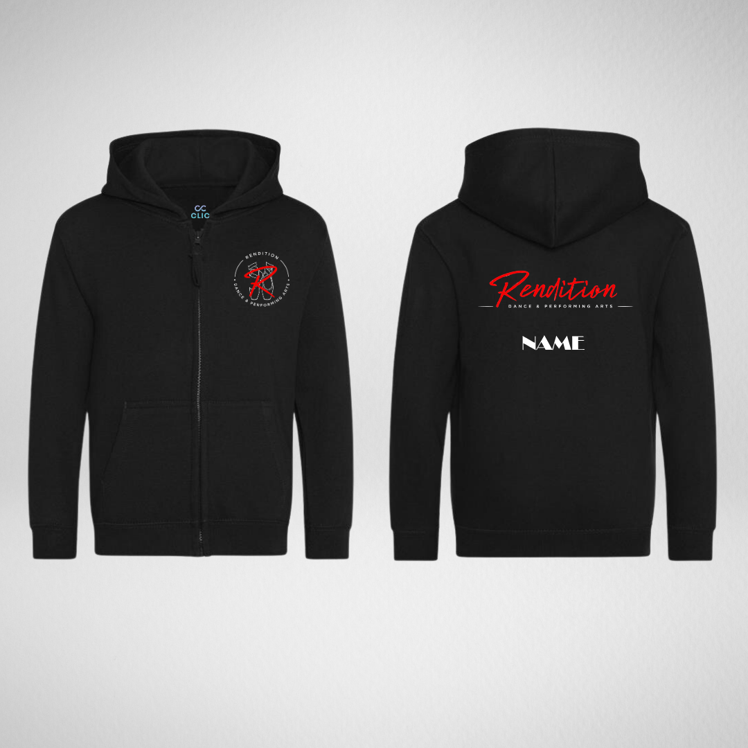 Rendition Dance School Zipped Hoodie