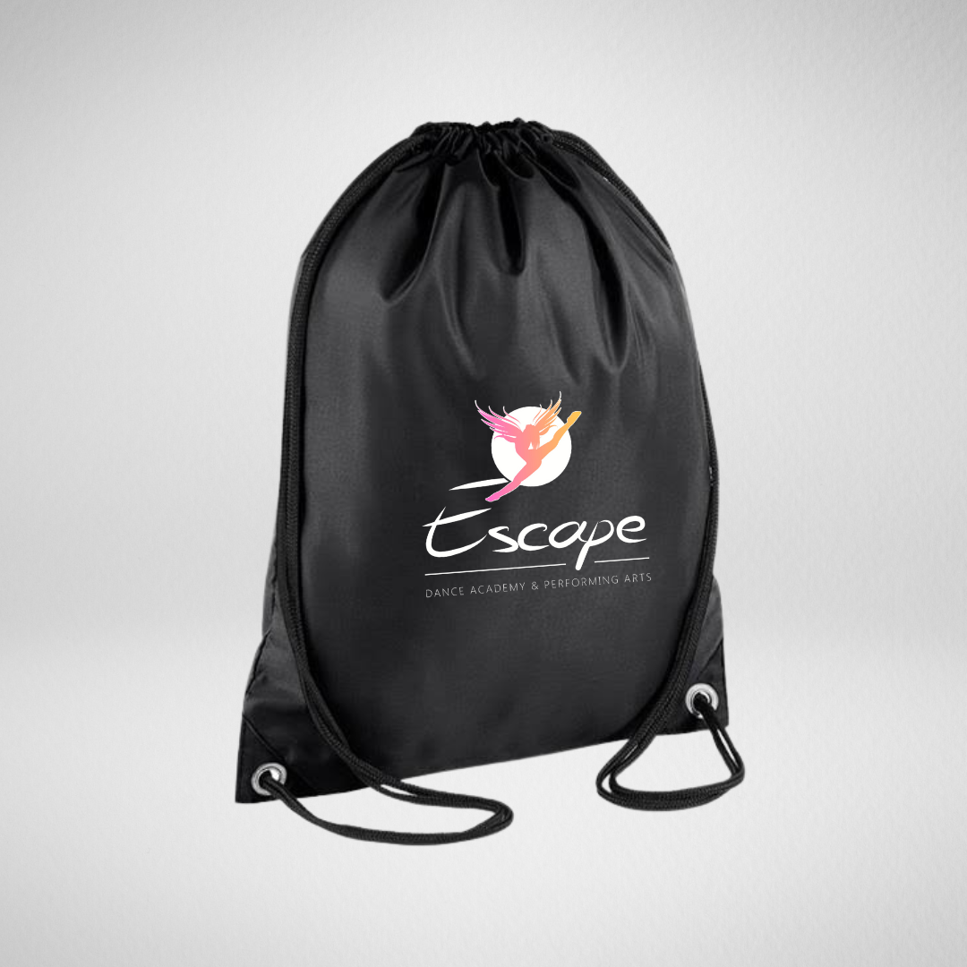 Escape Dance Academy & Performing Arts Drawstring Bag