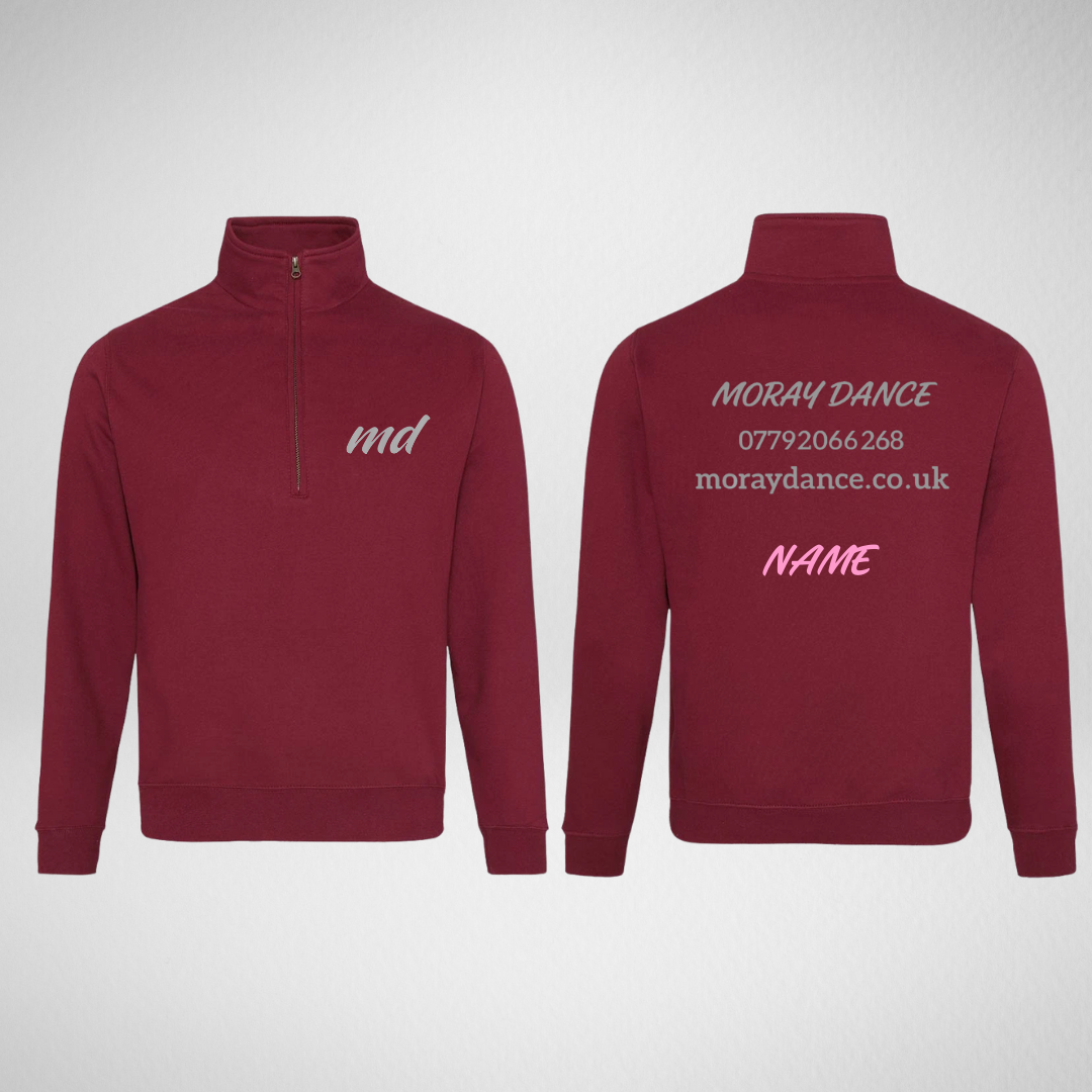 Moray Dance Cotton Adults 1/4 Zip