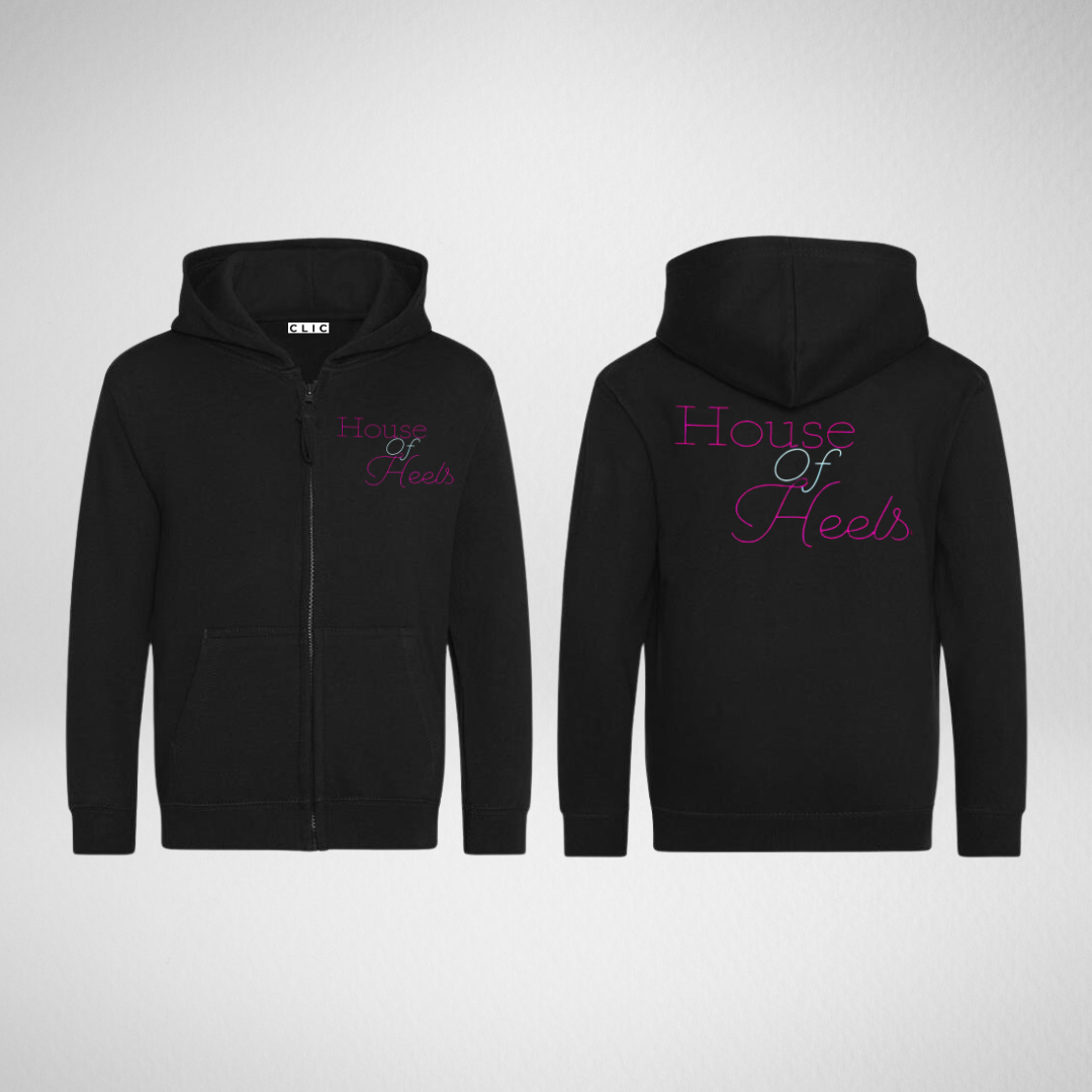 House Of Heels Zipped Hoodie