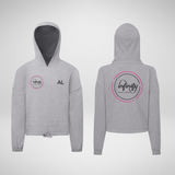Infinity School Of Dance Oversized Cropped Hoodie