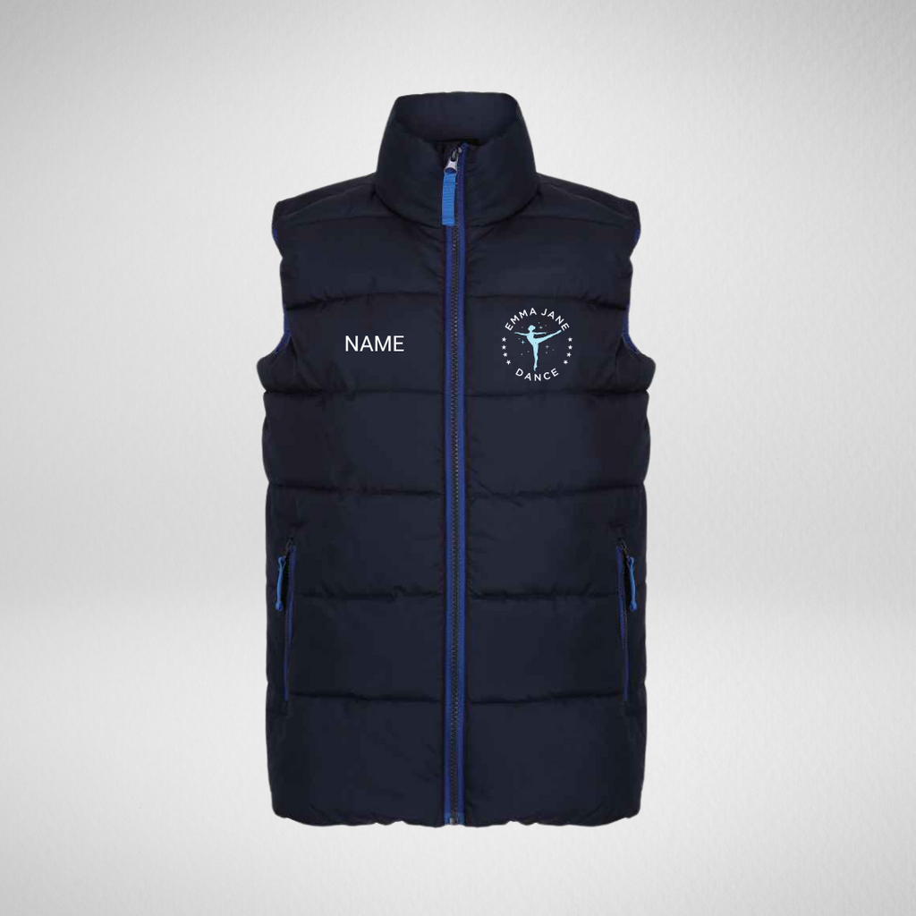Emma Jane Dance Padded Gilet