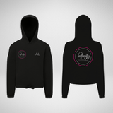 Infinity School Of Dance Oversized Cropped Hoodie
