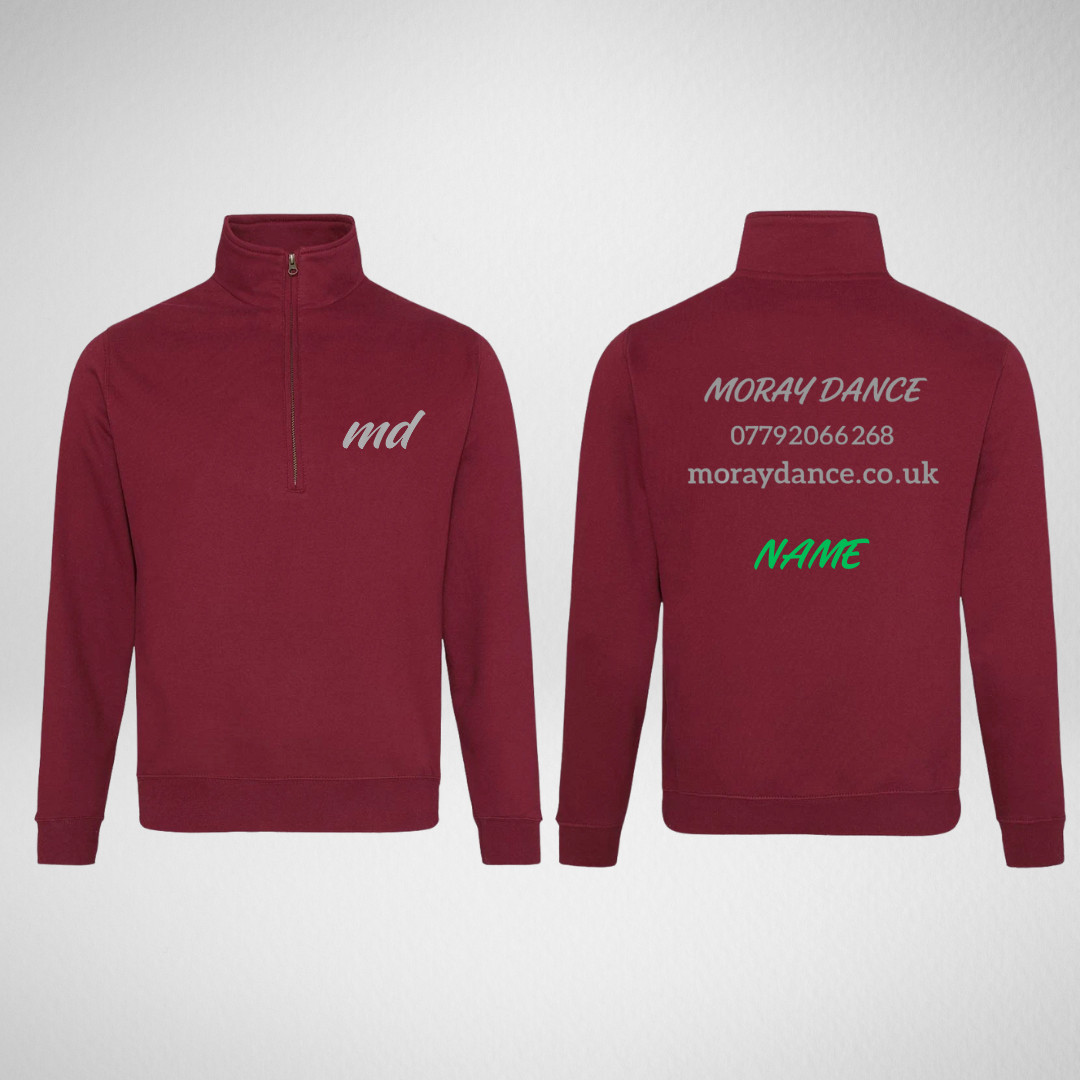 Moray Dance Cotton Adults 1/4 Zip