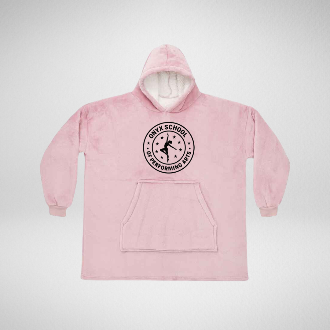 Onyx School Of Performing Arts Hooded Blanket