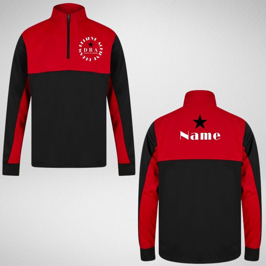 DBA Dance Academy 1/4 Zip Team Sweatshirt