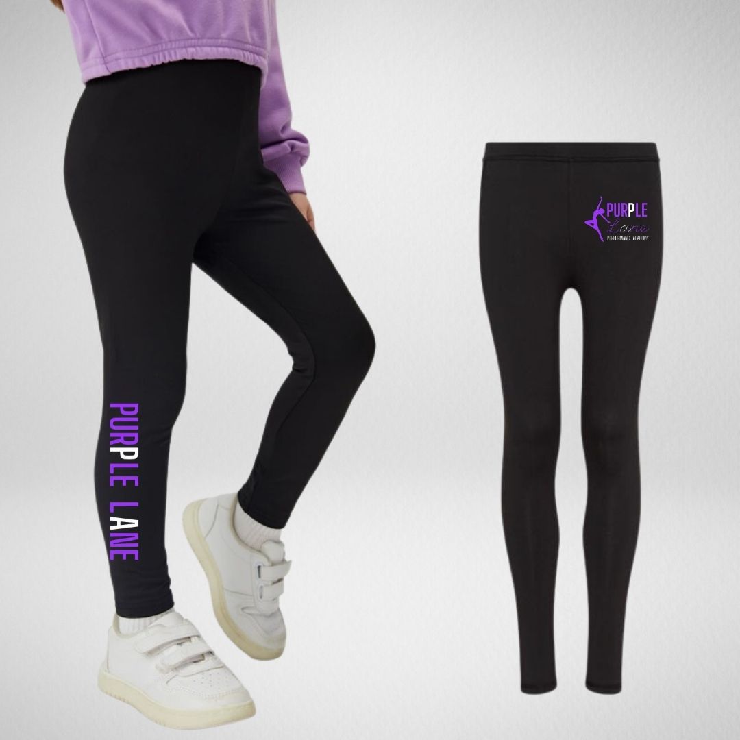 Purple Lane Performance Academy Workout Leggings