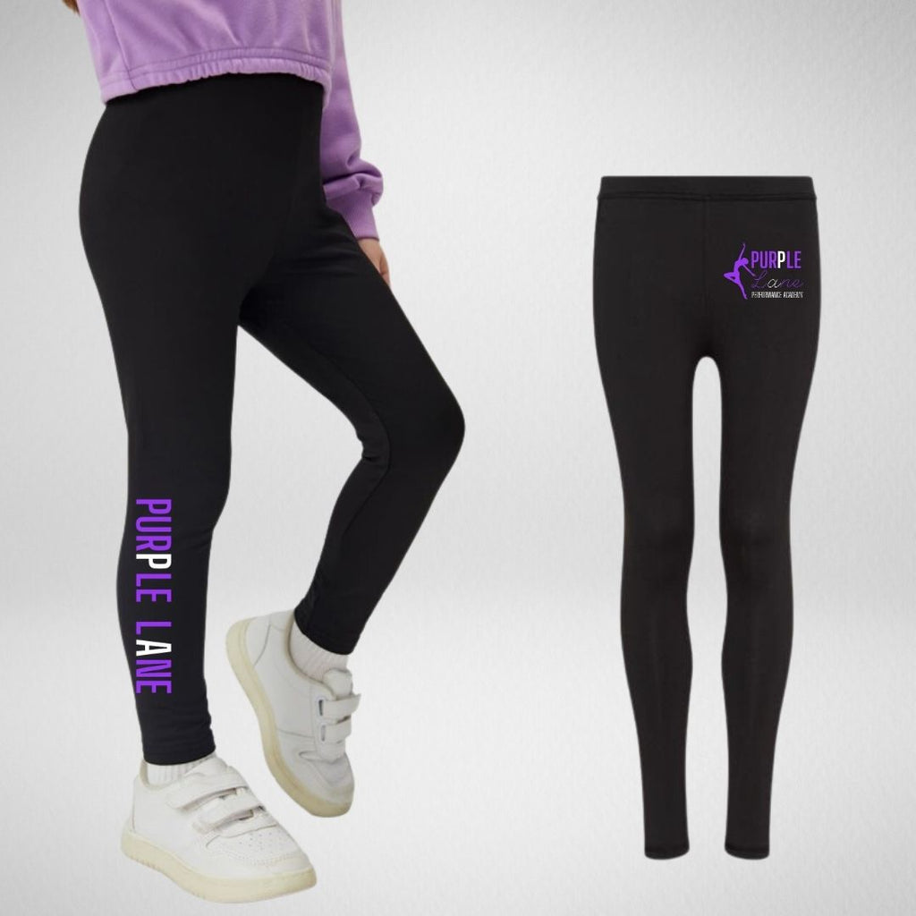Purple Lane Performance Academy Workout Leggings