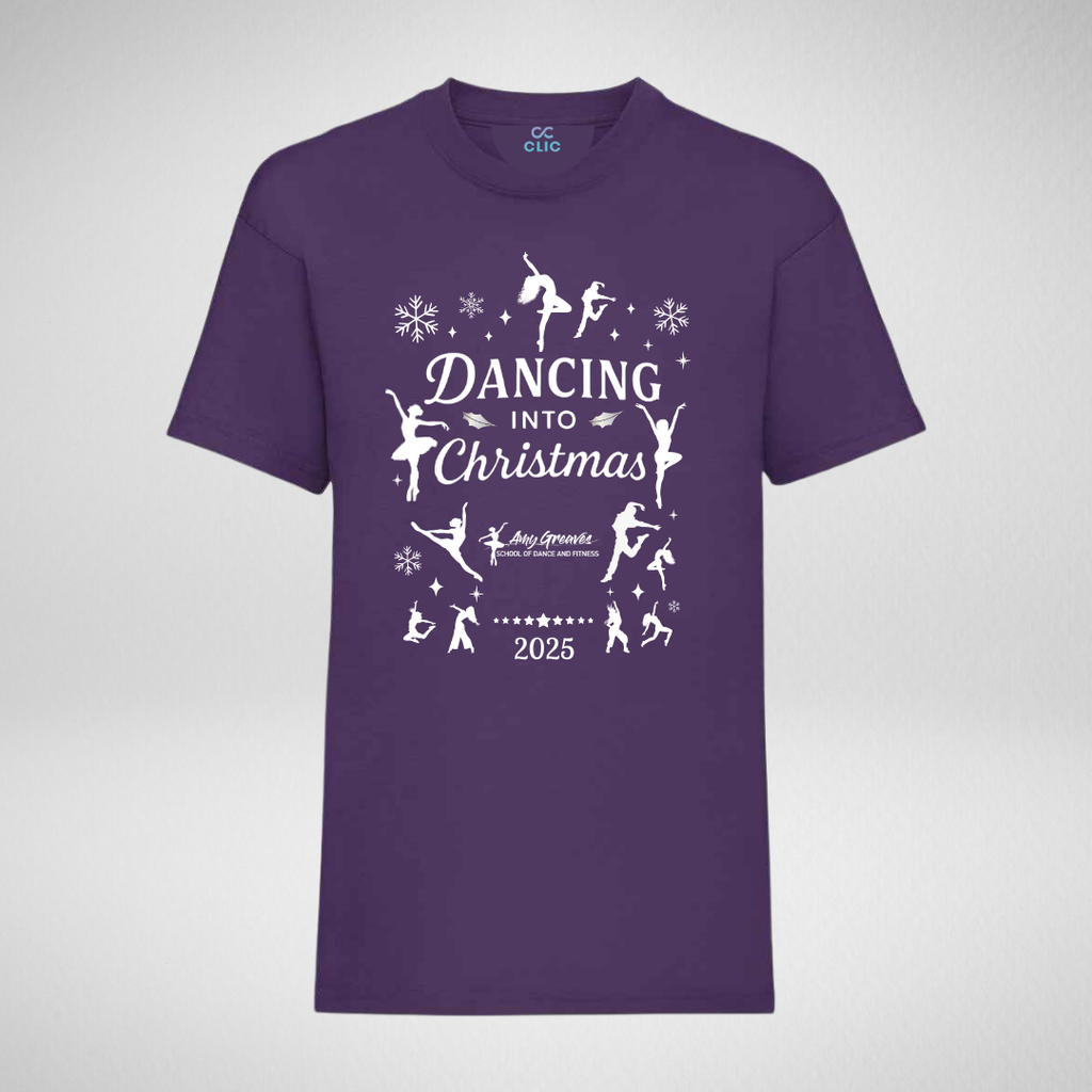 Amy Greaves School Of Dance & Fitness Christmas T-shirt