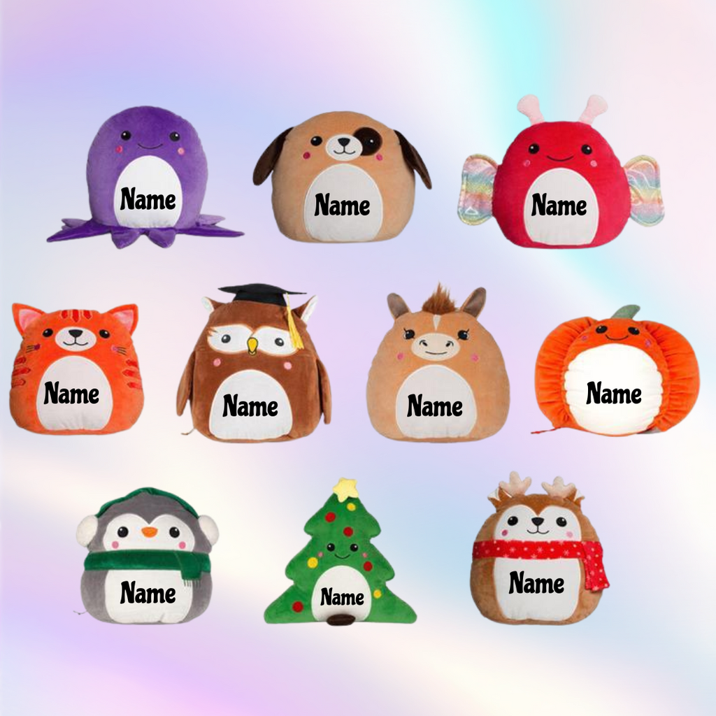 Personalised Squidgy Animal