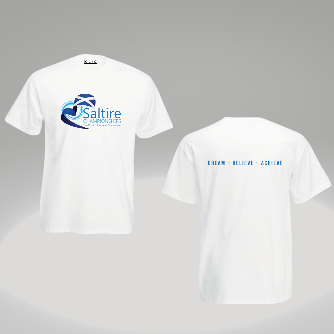 TwirlSport Scotland Majorettes Saltire Championships T-shirt