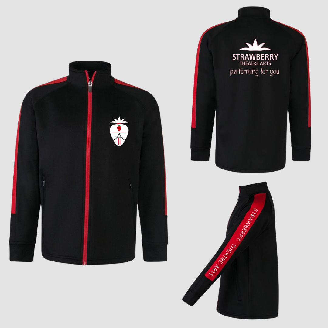 Strawberry Theatre Arts Glitter Zipped Team Jacket