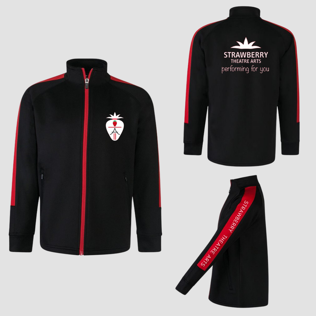 Strawberry Theatre Arts Glitter Zipped Team Jacket