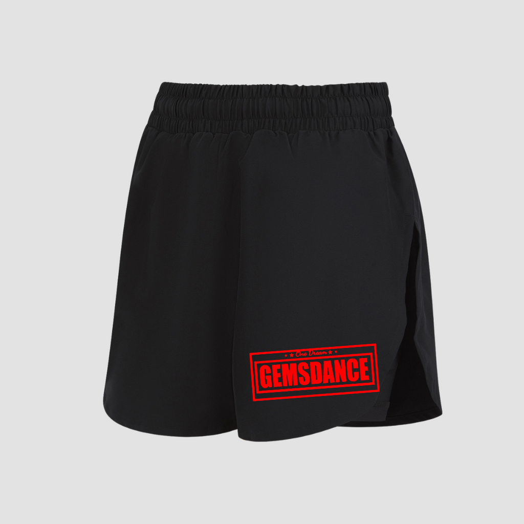 Gems Dance Double-Layer Shorts