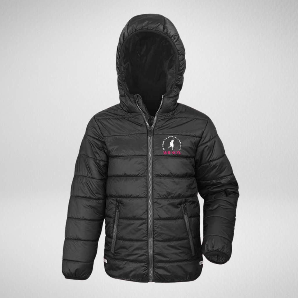 Wilson School of Highland Dancing Kids Puffer Jacket