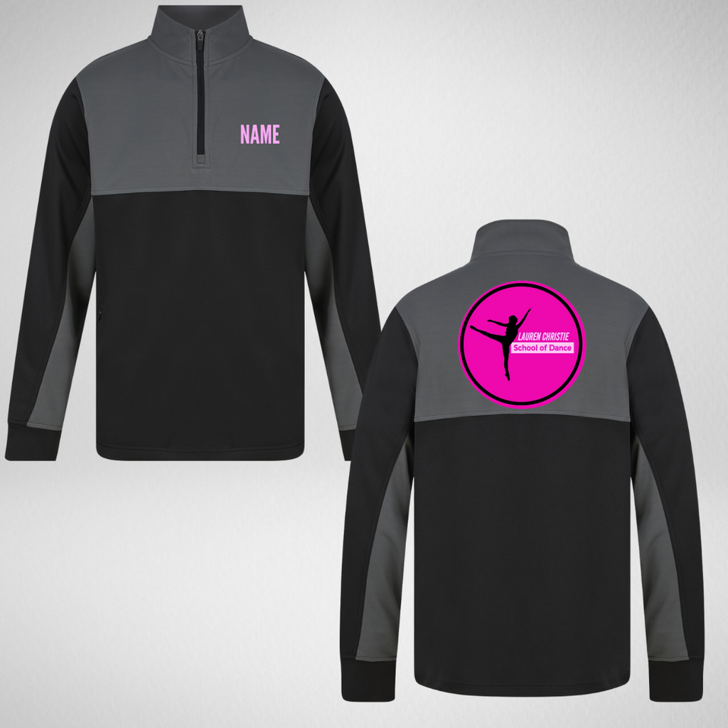 Lauren Christie Dance 1/4 Zip Team Sweatshirt