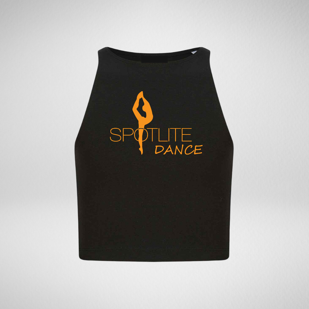 Spotlite Dance Cropped Tank Vest