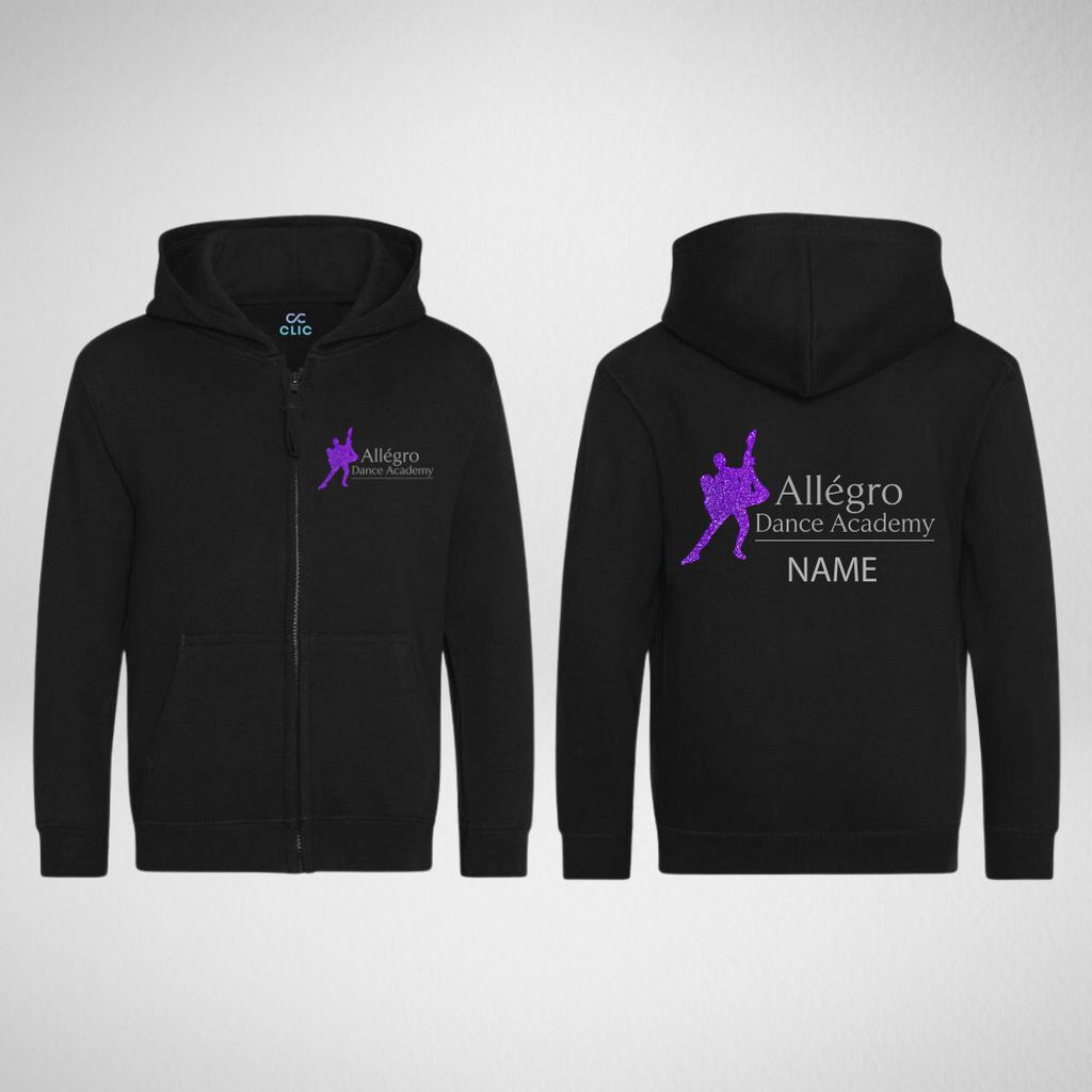 Allégro Dance Academy Zipped Hoodie