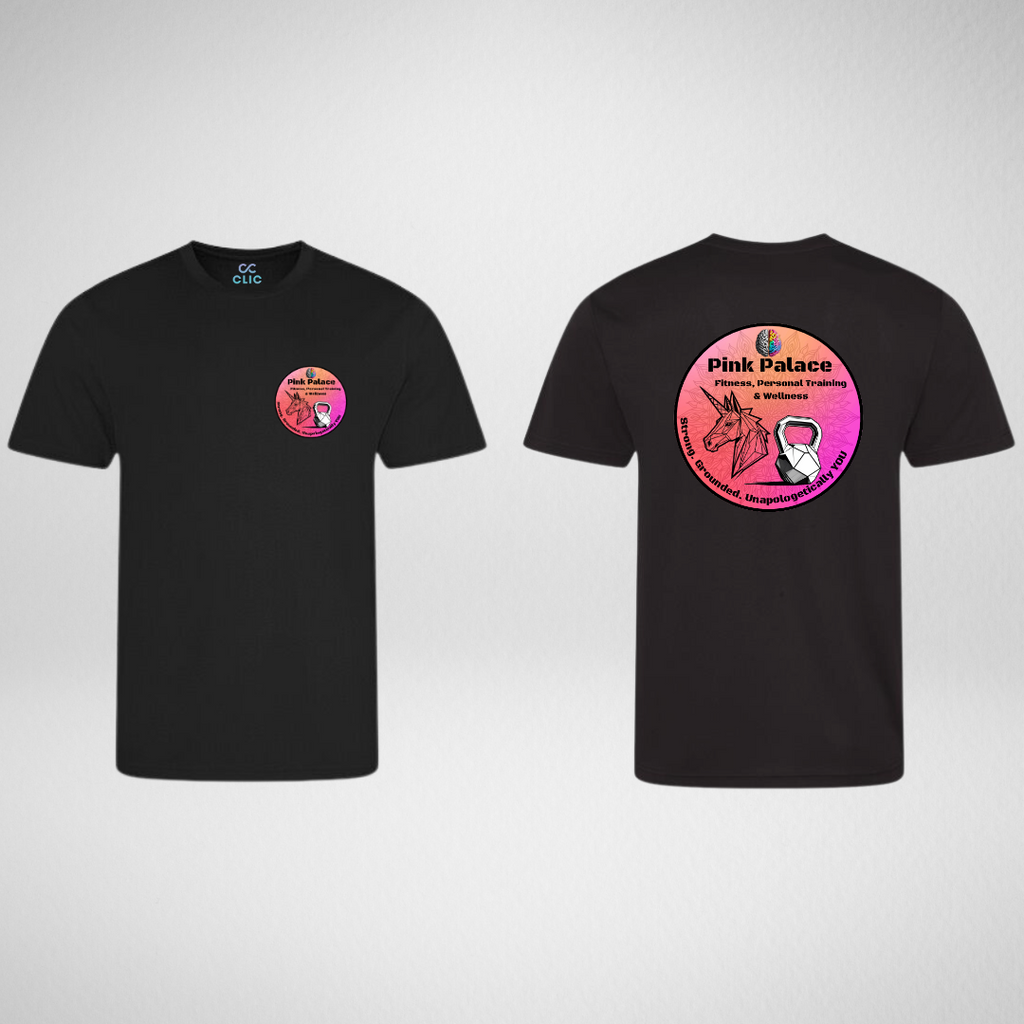 Pink Palace Fitness, Personal Training & Wellness Dri Fit T-shirt
