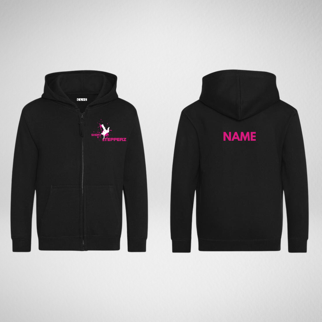 Short Stepperz Zipped Hoodie