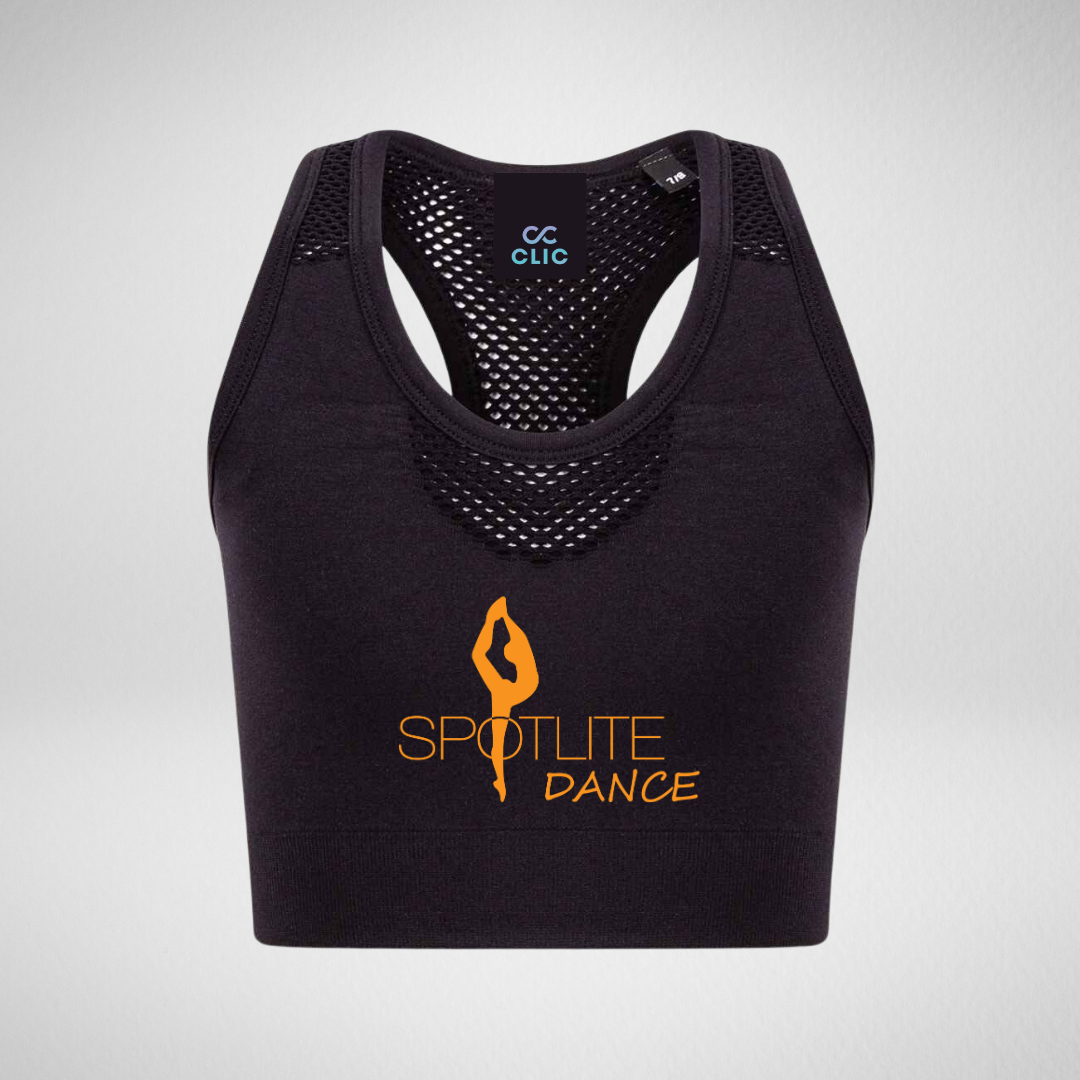 Spotlite Dance Seamless Crop Top