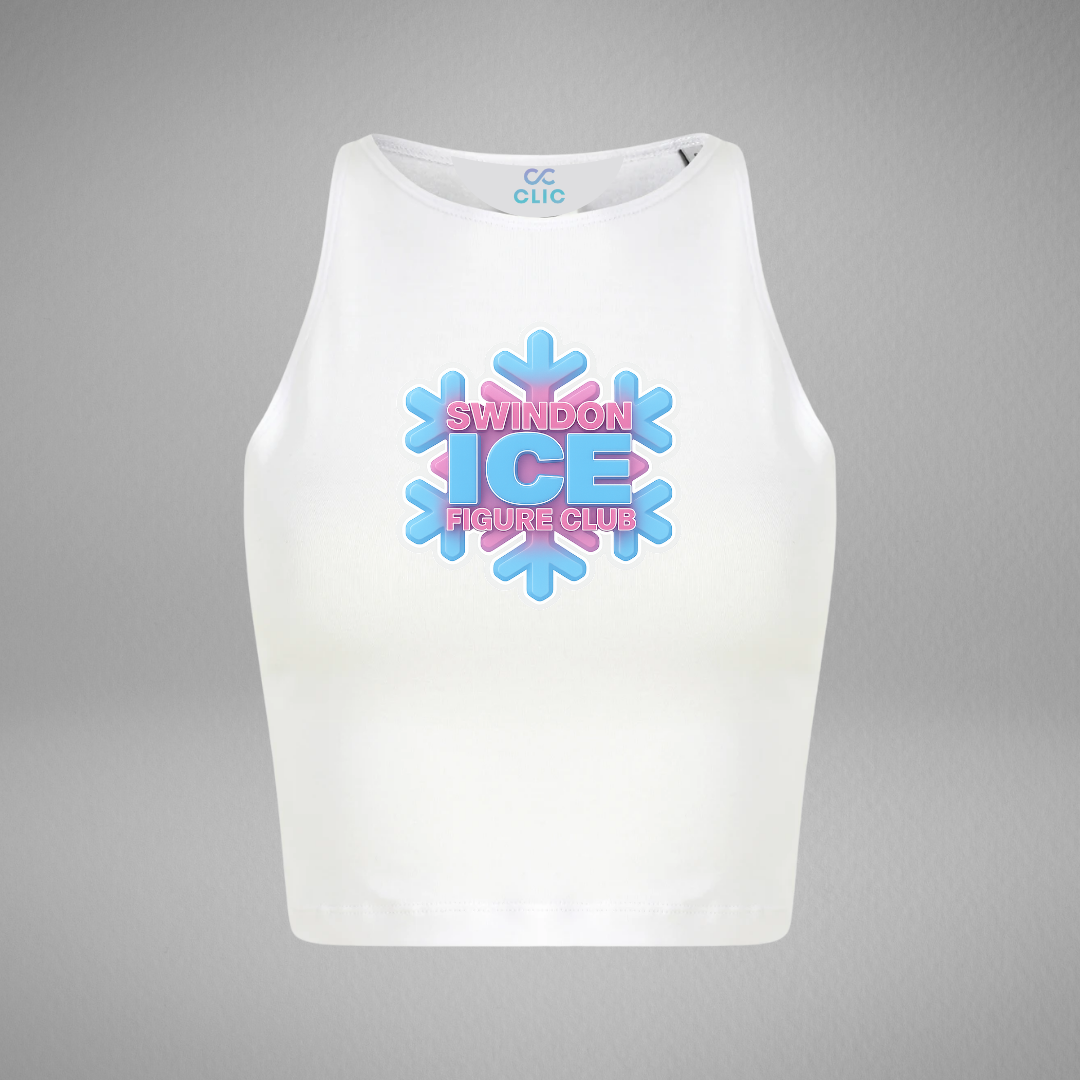 Swindon Ice Figure Club Mix & Match Range Cropped Tank Vest