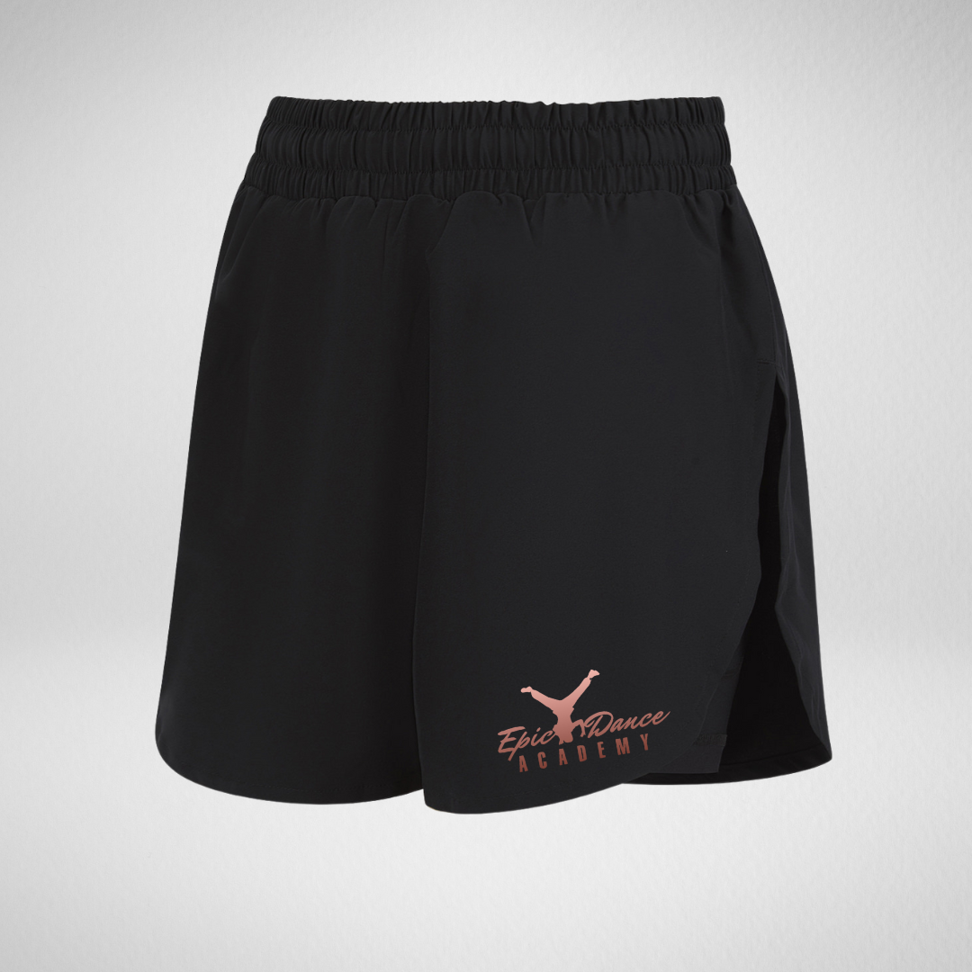 Epic Dance Academy Double-Layer Shorts