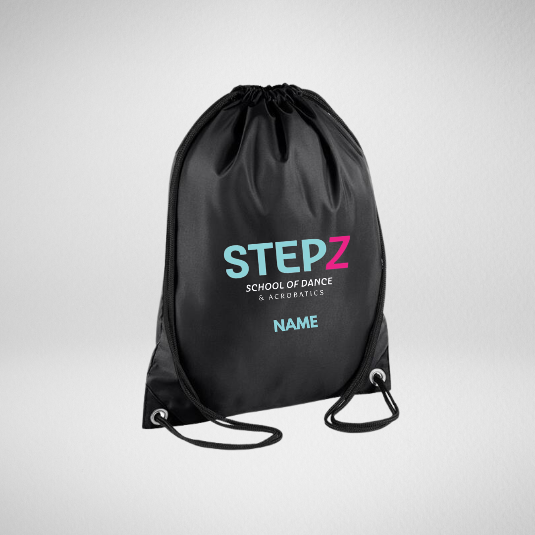 Stepz School Of Dance & Acrobatics Drawstring Bag
