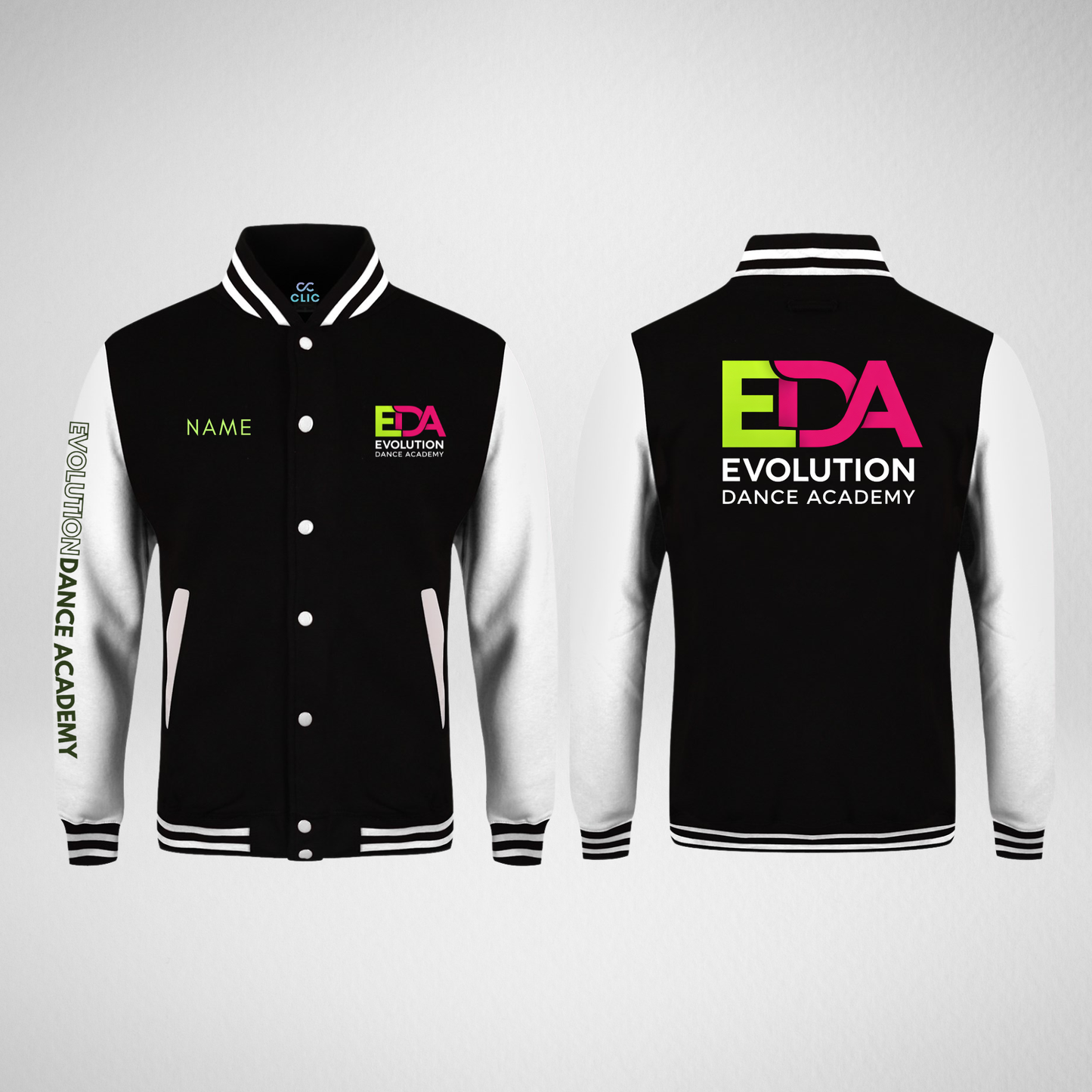 Evolution Dance Academy Varsity Jacket