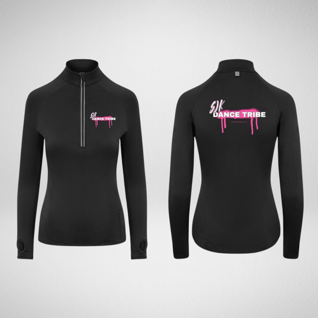 SJK Dance Tribe Stretch 1/4 Zip Top