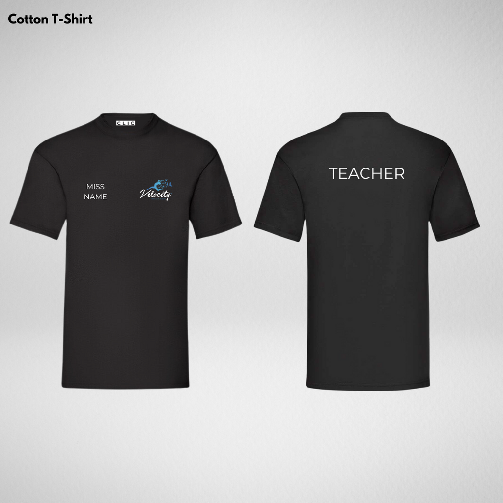 Velocity Dance Academy Teacher T-shirt