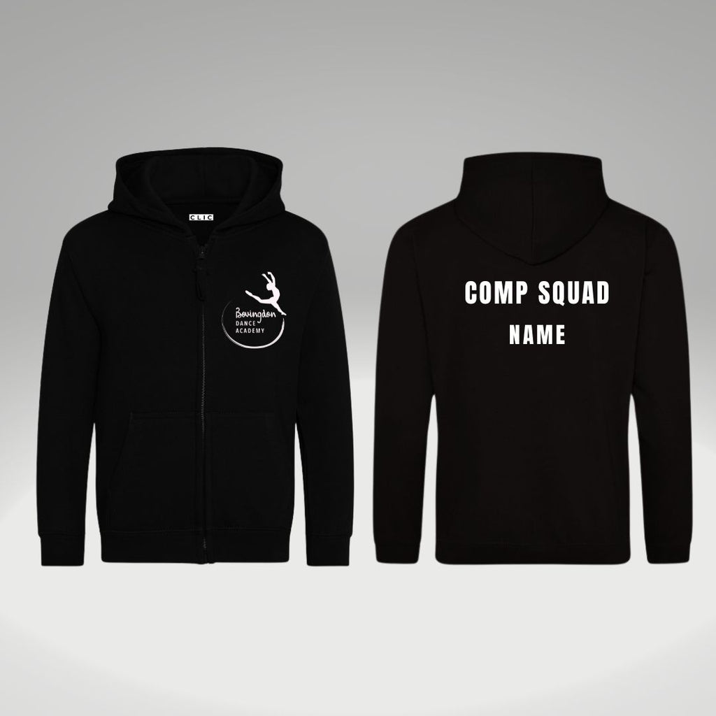Bovingdon Dance Academy Comp Squad Zipped Hoodie
