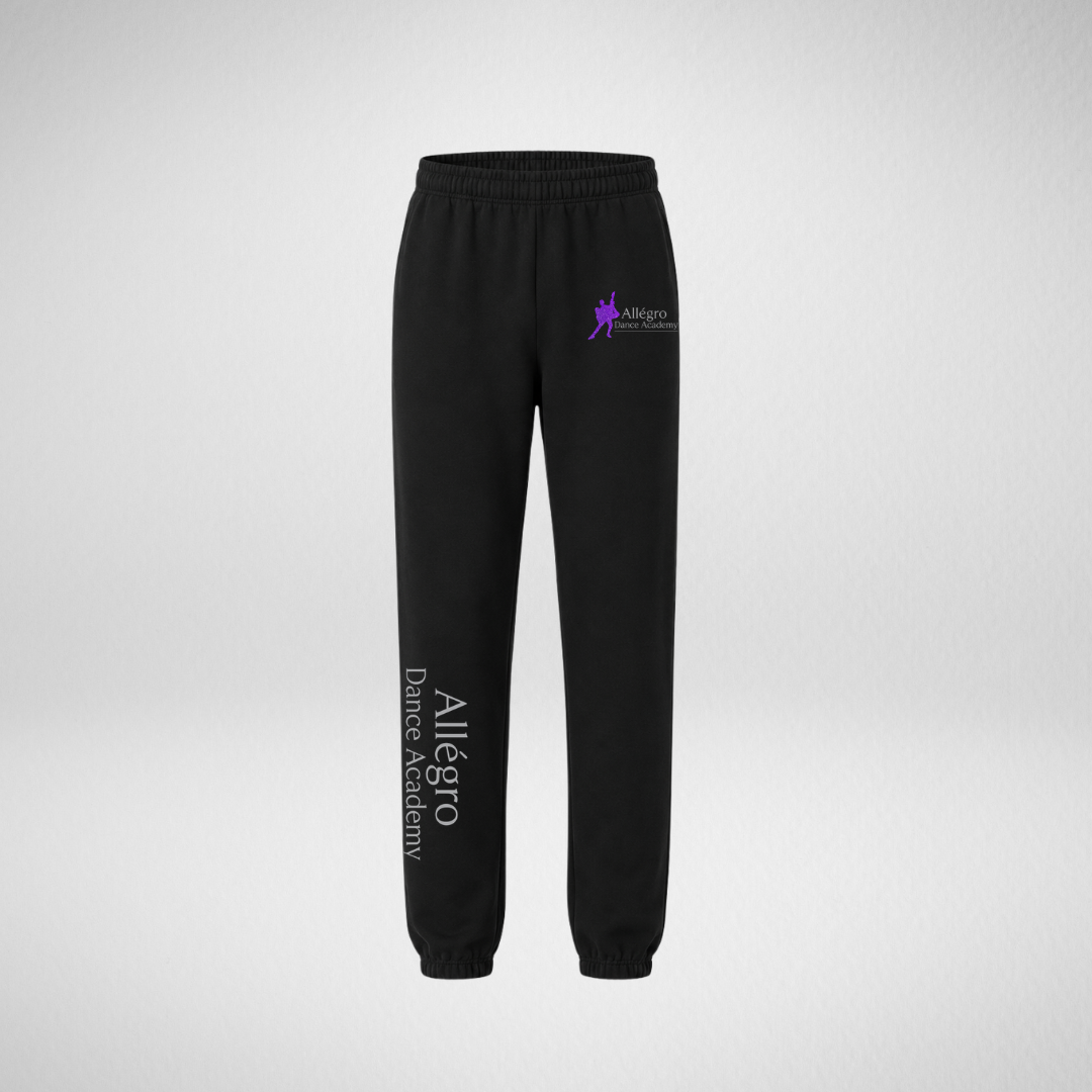 Allégro Dance Academy Black Cuffed Joggers