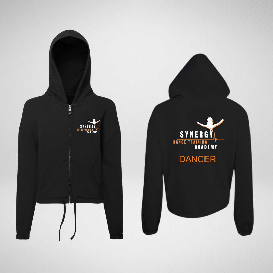 Synergy Dance Training Academy Oversized Cropped Zip