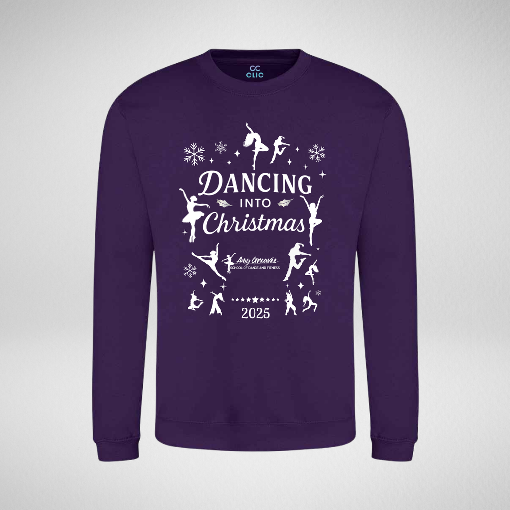 Amy Greaves School Of Dance & Fitness Christmas Sweatshirt