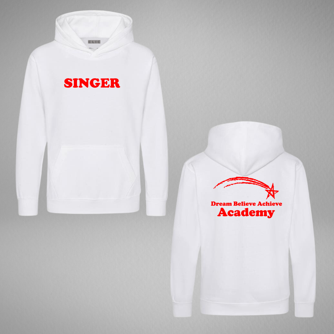 Dream Believe Achieve Academy Singer Pullover Hoodie