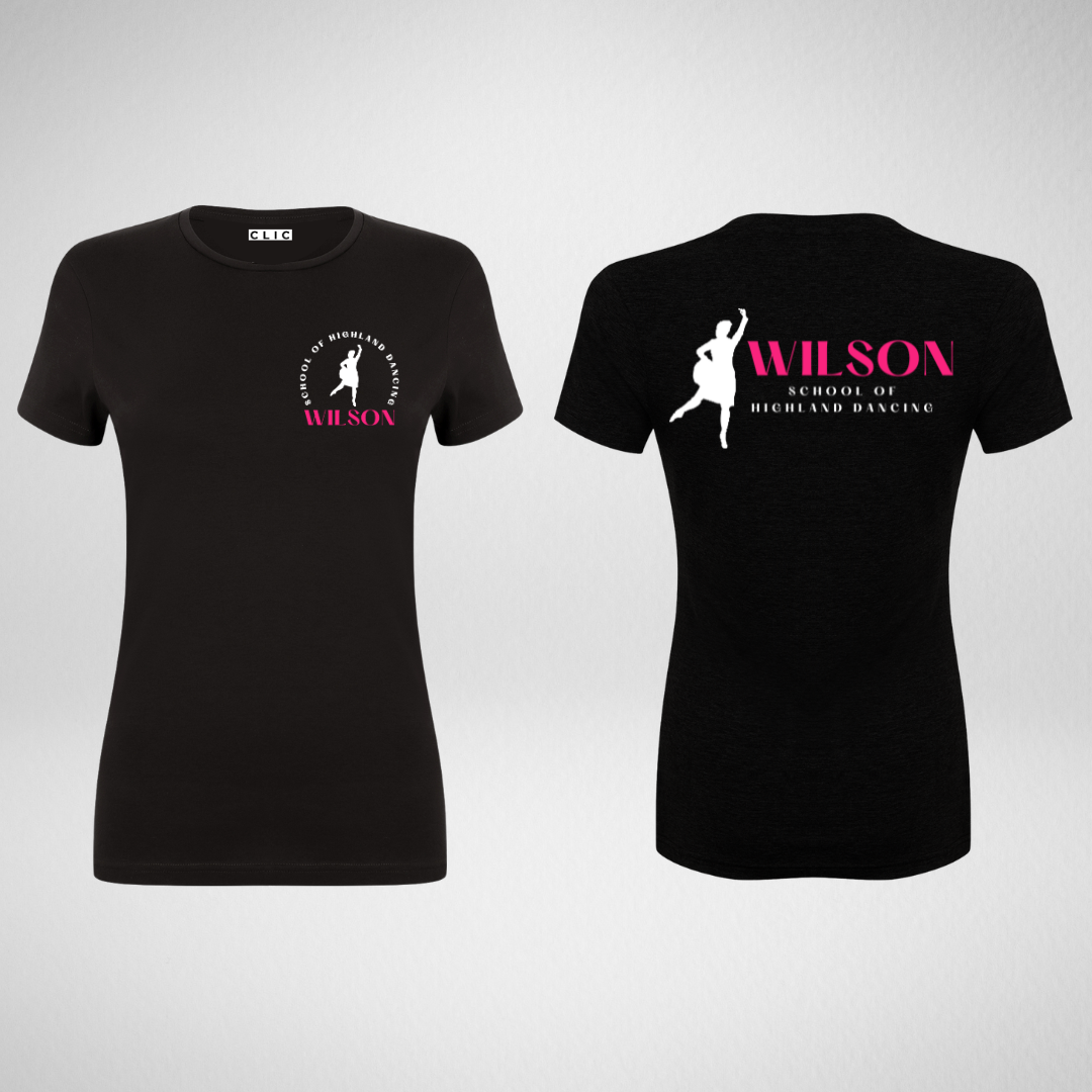 Wilson School of Highland Dancing Premium Stretch T-Shirt