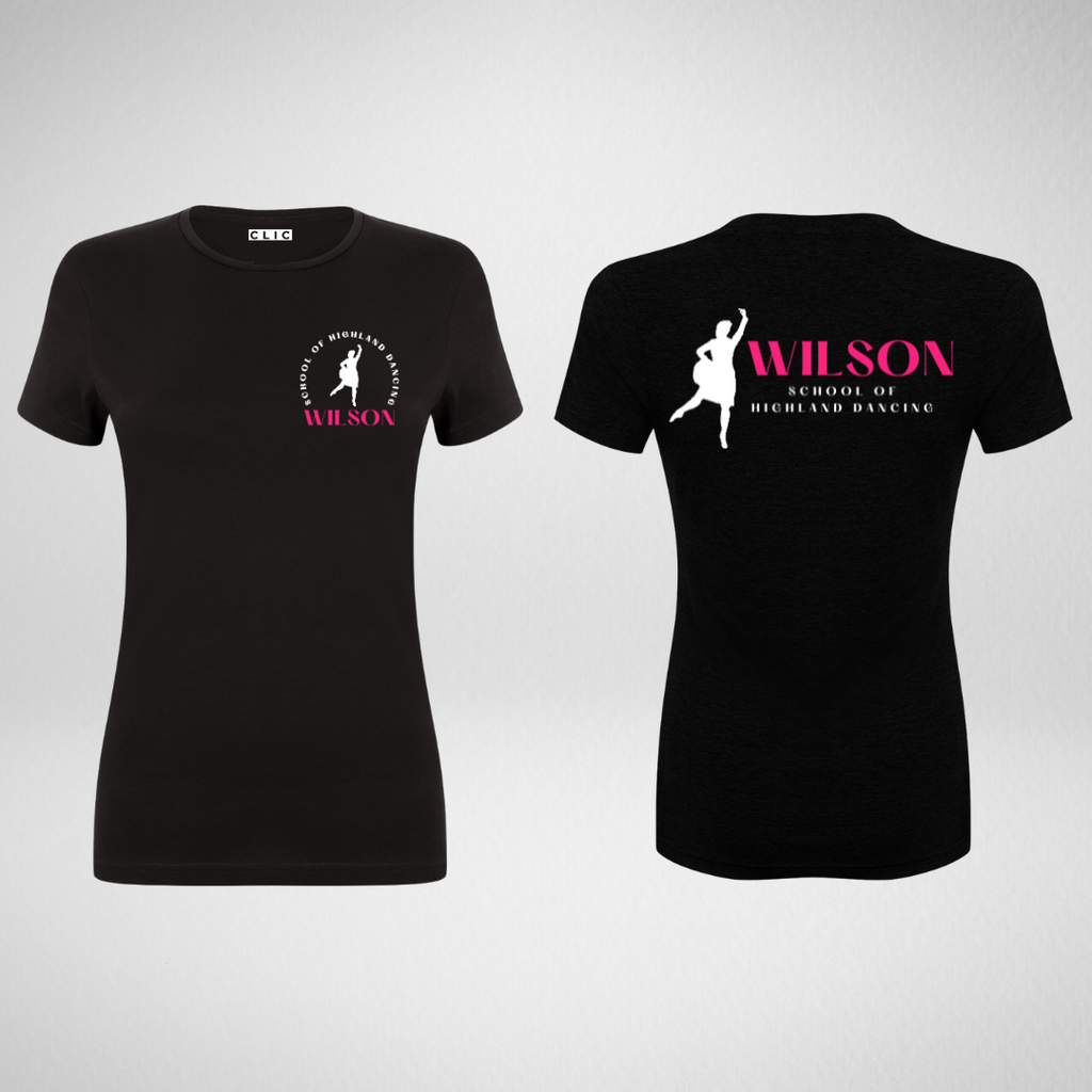 Wilson School of Highland Dancing Premium Stretch T-Shirt