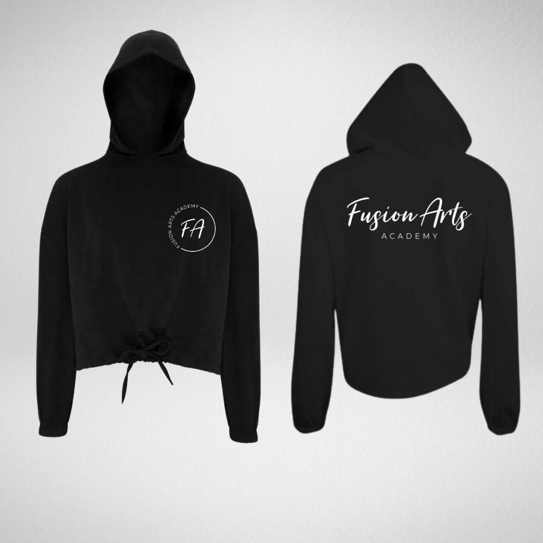 Fusion Arts Academy Oversized Cropped Hoodie