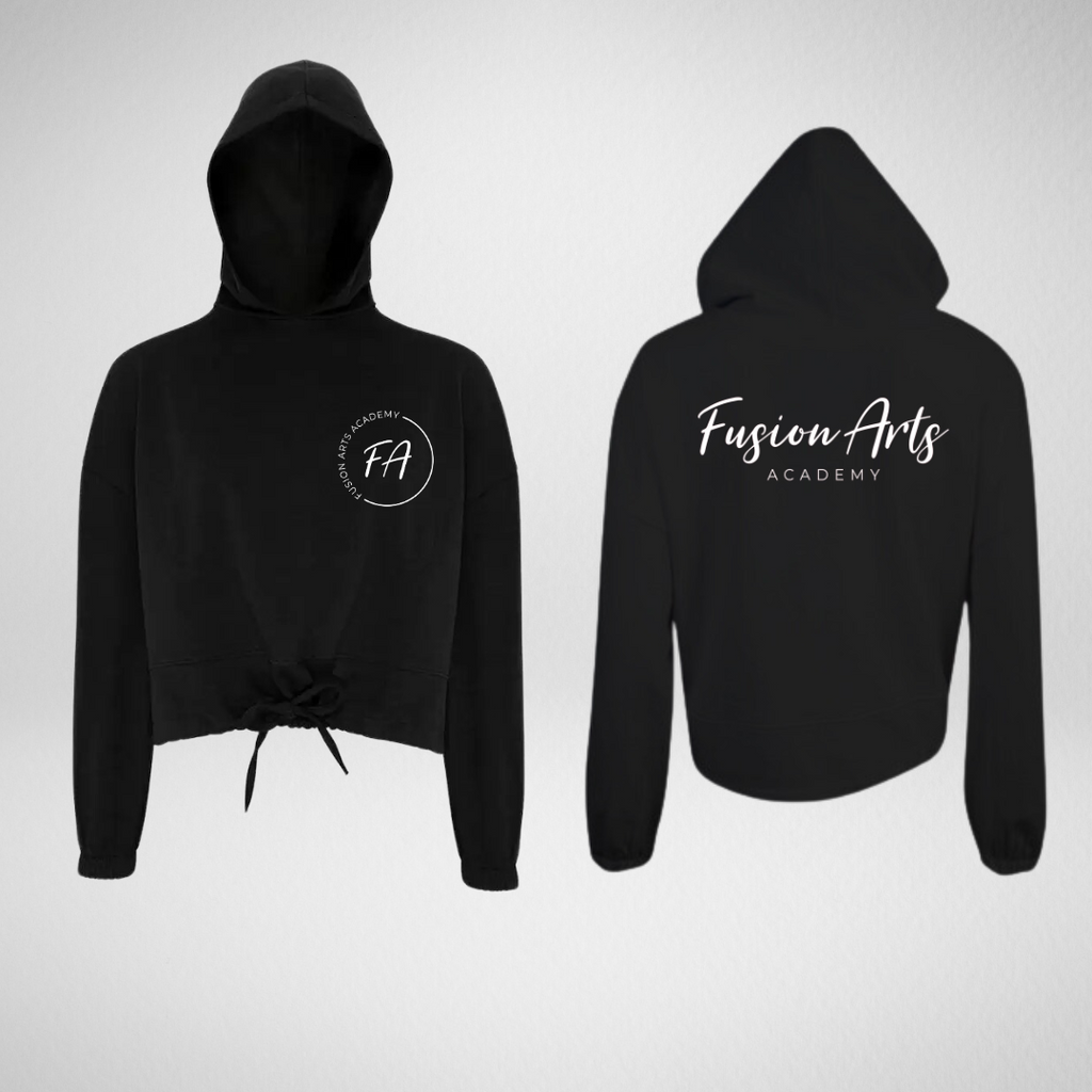 Fusion Arts Academy Oversized Cropped Hoodie
