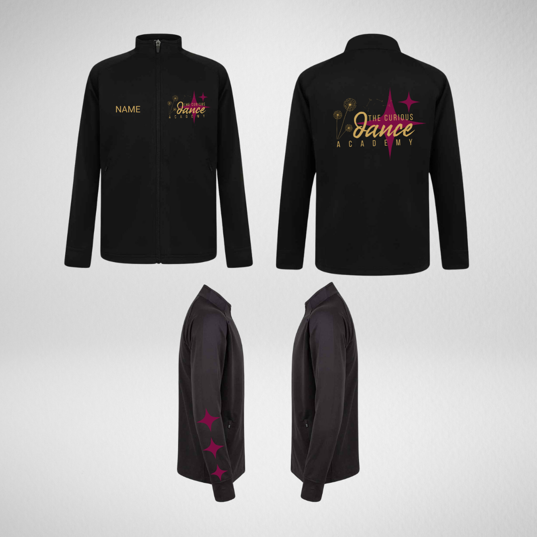 The Curious Dance Academy Zipped Team Jacket