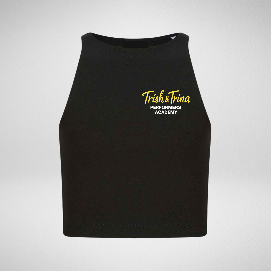 Trish & Trina Performers Academy Cropped Tank Vest