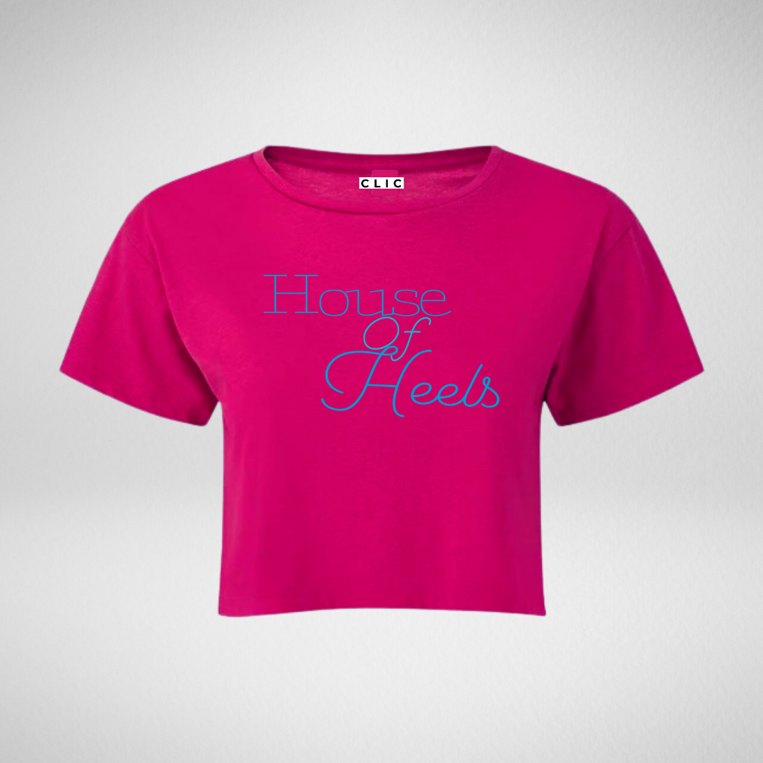 House Of Heels Cropped T-Shirt